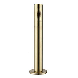 JTP Vos Brushed Brass Pullout Handset with Waste Drain Medium Image