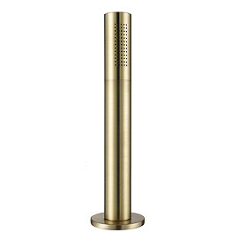 JTP Vos Brushed Brass Pullout Handset with Waste Drain Large Image