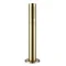 JTP Vos Brushed Brass Pullout Handset with Waste Drain Large Image