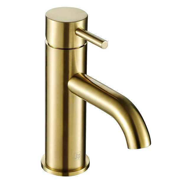 JTP Vos Brushed Brass Single Lever Basin Mixer