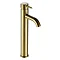 JTP Vos Brushed Brass Tall Single Lever Basin Mixer Large Image