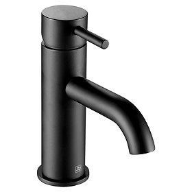 JTP Vos Matt Black Single Lever Basin Mixer Large Image