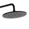JTP Vos Matt Black Thermostatic Shower - 2852819MB  Profile Large Image
