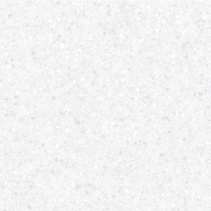 Julieta White Quartz Effect Floor Tiles - 396 x 396mm