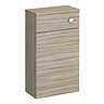 Milan Juno 500 x 253mm Driftwood WC Unit with Cistern (Excludes Pan)