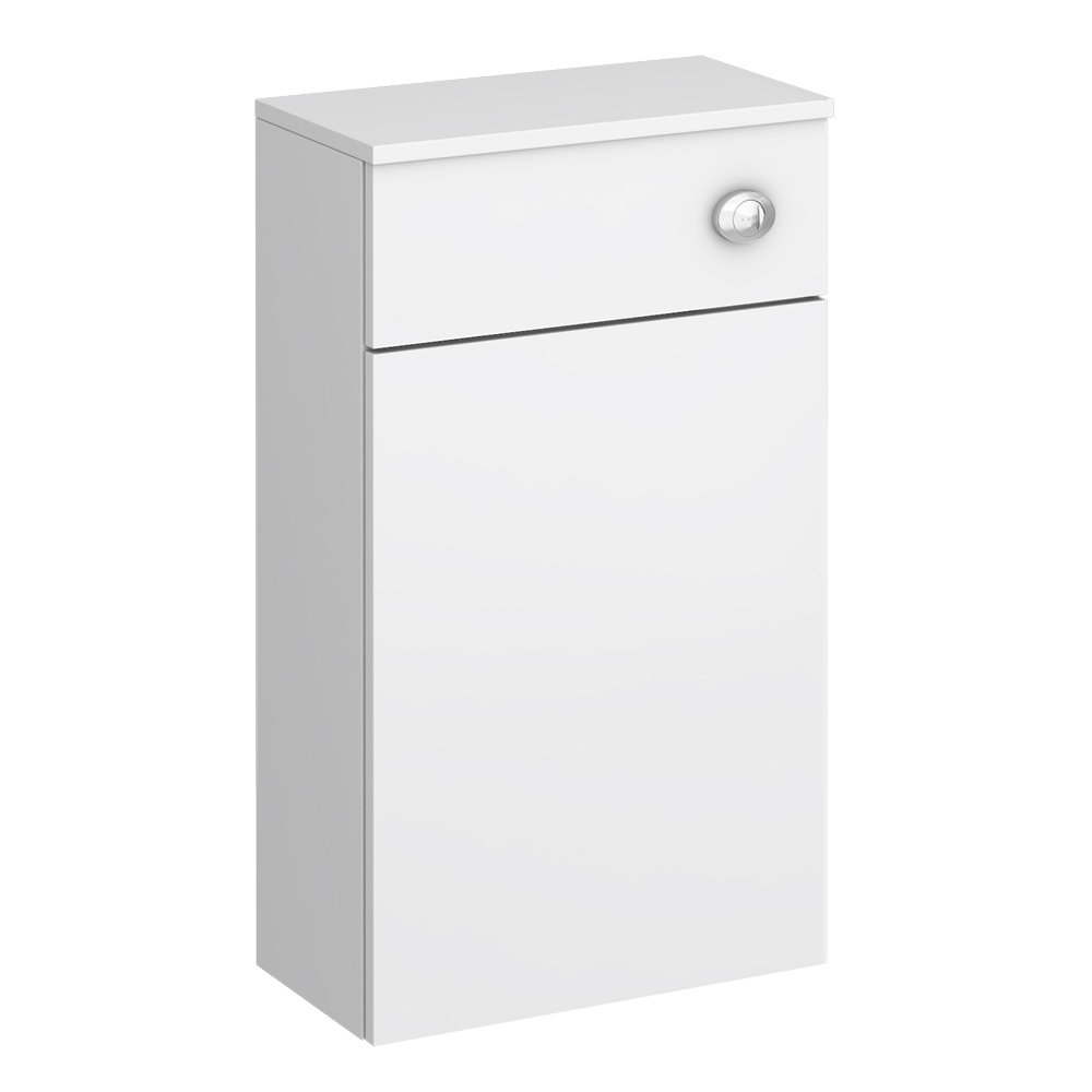 Milan Juno 500 x 253mm Gloss White WC Unit with Cistern (Excludes Pan ...