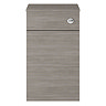 Milan Juno 500 x 253mm Grey Avola WC Unit with Cistern (Excludes Pan)