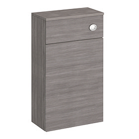 Milan Juno 500 x 253mm Grey Avola WC Unit with Cistern (Excludes Pan)