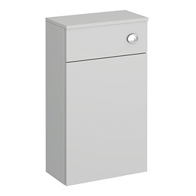 Milan Juno 500 x 253mm Grey Mist WC Unit with Cistern (Excludes Pan)