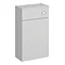 Milan Juno 500 x 253mm Grey Mist WC Unit with Cistern (Excludes Pan)