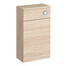 Milan Juno 500 x 253mm Natural Oak WC Unit with Cistern (Excludes Pan)