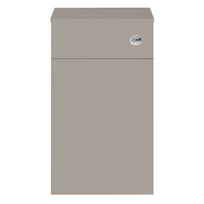 Juno 500 x 253mm Stone Grey WC Unit with Cistern (Excludes Pan) Large Image