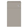 Juno 500 x 253mm Stone Grey WC Unit with Cistern (Excludes Pan) Large Image