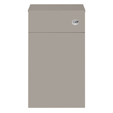 Juno 500 x 253mm Stone Grey WC Unit with Cistern (Excludes Pan)  Profile Large Image