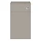 Juno 500 x 253mm Stone Grey WC Unit with Cistern (Excludes Pan) Large Image