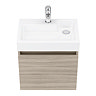 Milan Juno 500 x 360mm Driftwood Wall Hung Vanity Unit  Standard Large Image