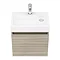 Milan Juno 500 x 360mm Driftwood Wall Hung Vanity Unit Standard Large Image