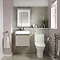 Milan Juno 500 x 360mm Stone Grey Wall Hung Vanity Unit Standard Large Image