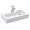 Juno 500 x 360mm Gloss White Wall Hung Vanity Unit  In Bathroom Large Image