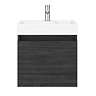 Milan Juno 500 x 360mm Hacienda Black Wall Hung Vanity Unit  Newest Large Image