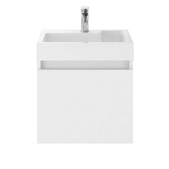 Juno Gloss White Cloakroom Suite  Profile Large Image