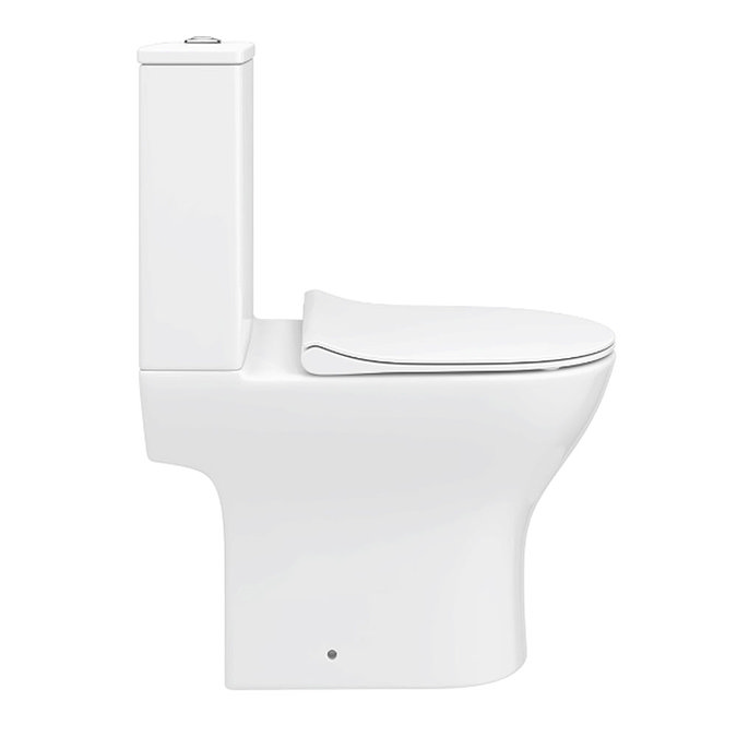 Juno Gloss White Cloakroom Suite  Standard Large Image