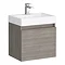 Milan Juno Grey Avola Cloakroom Suite  Standard Large Image