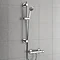 Juno Round Thermostatic Bar Valve - Chrome  Feature Large Image