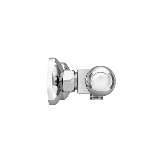 Juno Round Thermostatic Bar Valve - Chrome  In Bathroom Large Image