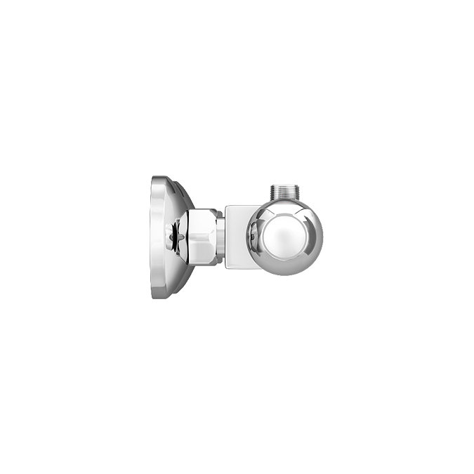 Juno Round Top Outlet Thermostatic Bar Shower Valve  Standard Large Image