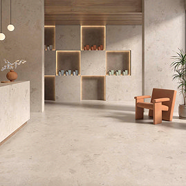 Jura Beige Stone Effect Wall and Floor Tiles - 600 x 1200mm