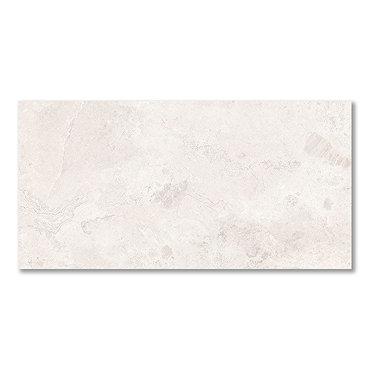 Jura White Stone Effect Wall and Floor Tiles - 600 x 1200mm