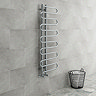 Kai Designer Heated Towel Rail 1310mm x 500mm Chrome Large Image