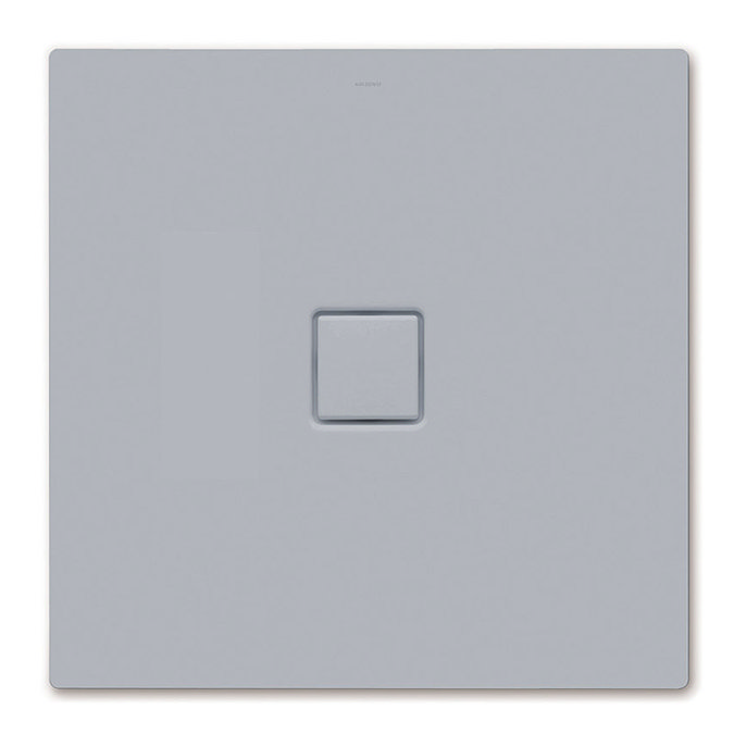 Kaldewei - Avantgarde Conoflat Steel Shower Tray and Waste - Oyster Grey Matt - Various Sizes Large