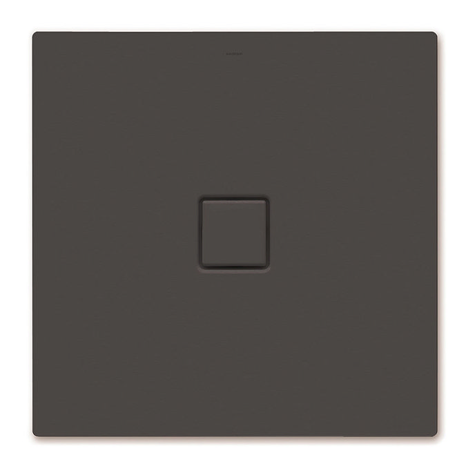 Kaldewei - Avantgarde Conoflat Steel Shower Tray and Waste - Woodberry Brown Matt - Various Sizes La