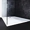 Kaldewei Cayonoplan Square White Steel Shower Tray  Feature Large Image