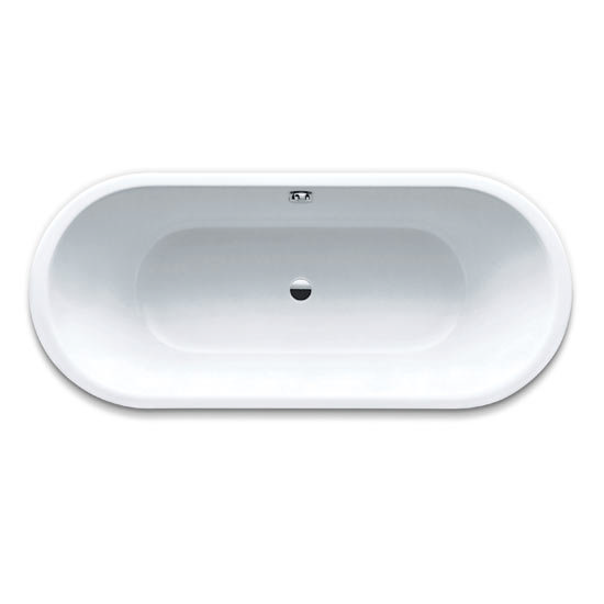 Kaldewei - Centro Duo Oval Steel Bath with Leg Set - No Tap Hole Large Image