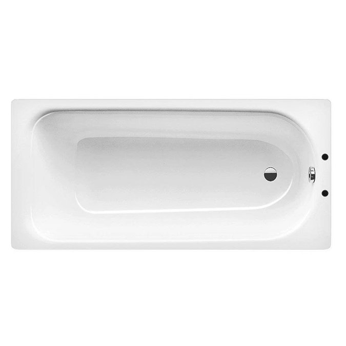 Kaldewei - Eurowa Steel Enamel Bath - 1600 x 700 - 2 TH Large Image