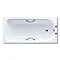 Kaldewei - Eurowa Steel Enamel Bath with Twin Grip Handles - 1500 x 700 - 2TH Large Image