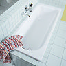 Kaldewei - Saniform Plus Steel Enamel Bath with Leg Set - no tap hole Profile Large Image