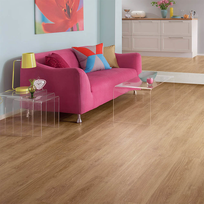 Karndean Palio Core Montieri 1220 x 179mm Vinyl Plank Flooring - RCP6504 In Bathroom Large Image