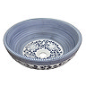 Kasbah Round 400mm Floral Patterned Ceramic Counter Top Basin