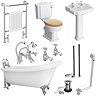 Kensington Traditional Complete Roll Top Bathroom Package (1710mm) Large Image