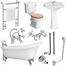 Kensington 1TH Complete Roll Top Bathroom Package (1710mm) Large Image