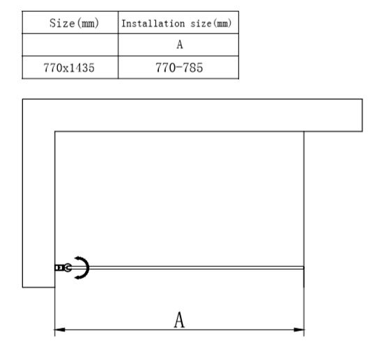 Kent Matt Black Single Ended Shower Bath with Matching Curved Screen and Panel
