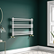 Keswick 1000 x 612 Cast Iron Style Traditional White Towel Rail