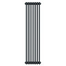 Keswick 1500 x 380mm Cast Iron Style Traditional 3 Column Anthracite Radiator