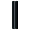 Keswick 1500 x 380mm Cast Iron Style Traditional 3 Column Anthracite Radiator