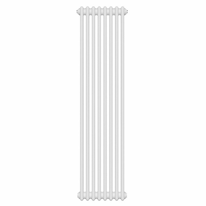 Keswick 1500 x 380mm Cast Iron Style Traditional 3 Column White Radiator