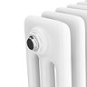 Keswick 1500 x 380mm Cast Iron Style Traditional 3 Column White Radiator